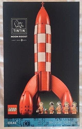 Lego - Tintin - Fusée Lunaire - Moon Rocket, Nieuw