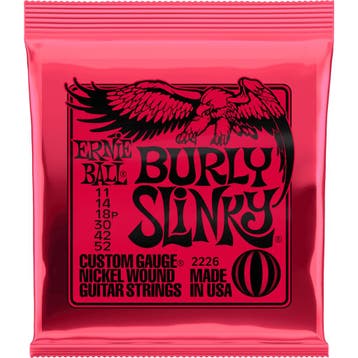 Ernie Ball 2226 Burly Slinky elektrische gitaarsnaren, Ophalen of Verzenden, Nieuw