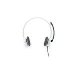 Logitech H150 Stereo headset, Wit, Verzenden, Zo goed als nieuw
