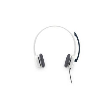 Logitech H150 Stereo headset, Wit, Verzenden, Zo goed als nieuw