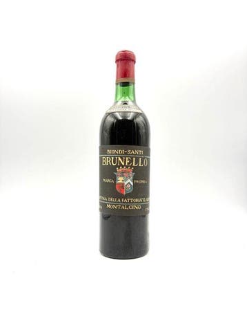 1961 Biondi Santi Tenuta Greppo - Brunello di Montalcino, Nieuw