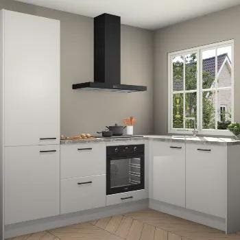 Zijdegrijze keuken Linz 114886, Verzenden, Nieuw