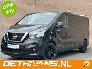 Nissan NV300 1.6dCi 125PK Lang Black Edition / Cruisecontrol, Stof, Gebruikt, Zwart, Zwart