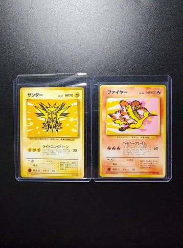 Pokémon - 2 Card - Pokémon ANA Promo – Zapdos #145 & Moltres, Hobby en Vrije tijd, Nieuw