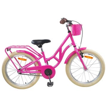 vidaXL Kinderfiets 20 Inch voor 6-11 jaar oud Donkerroze, Fietsen en Brommers, Fietsen | Racefietsen, Verzenden, Nieuw