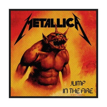 Metallica Jump Into the Fire Patch officiële merchandise, Ophalen of Verzenden, Nieuw, Kleding