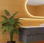 Wandtegel Ragno Gamma Oranje Fire Glans 5x15 (Muurtegels), Nieuw, Minder dan 20 cm, 10 m² of meer, Wandtegels