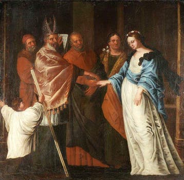 Carlo Saraceni (1579-1620), Kring van - Lo Sposalizio della