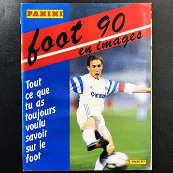 1989/90 Panini Complete Sticker Album Foot 90 en images -, Nieuw