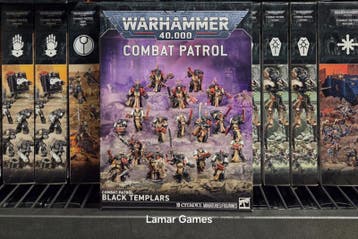 Combat Patrol Black Templars (Warhammer 40.000 nieuw), Hobby en Vrije tijd, Wargaming, Ophalen of Verzenden, Nieuw