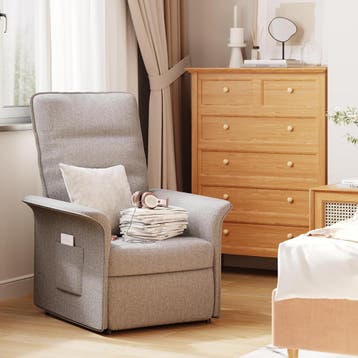 Fauteuil met armleuning - Relaxfauteuil - Relaxstoel - Elekt, Huis en Inrichting, Verzenden, Zo goed als nieuw