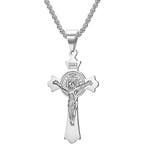 Fako Bijoux - Cubaans Kruis Jesus Voor Mannen - HD Ketting, Verzenden, Nieuw