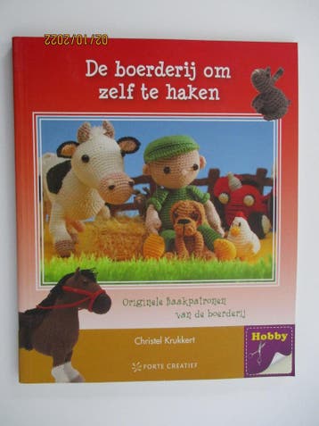 De boerderij om zelf te haken - Christel Krukkert, Verzenden, Zo goed als nieuw, Christel Krukkert