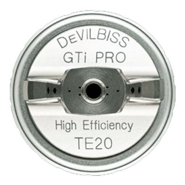 DeVilbiss Luchtkap met ring High Efficiency TE20 tbv PRO-Lit, Doe-het-zelf en Verbouw, Schildersmaterialen, Nieuw, Ophalen of Verzenden