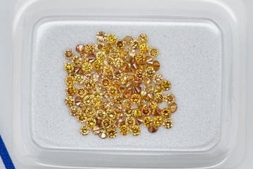 Zonder minimumprijs - 114 pcs Diamant (Natuurlijk) - 0.96 ct, Sieraden, Tassen en Uiterlijk, Edelstenen, Nieuw