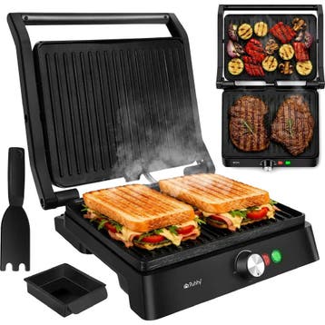 Ruhhy Elektrische contactgrill 2000 W met antiaanbaklaag,..., Ophalen of Verzenden, Nieuw