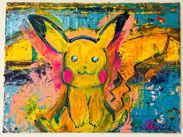 David Harianna (1978) - Esclusiva Opera Originale Pikachu, Nieuw