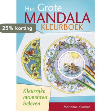 Het grote mandalakleurboek - Marianne Klooster 9789460150166, Verzenden, Gelezen, Marianne Klooster