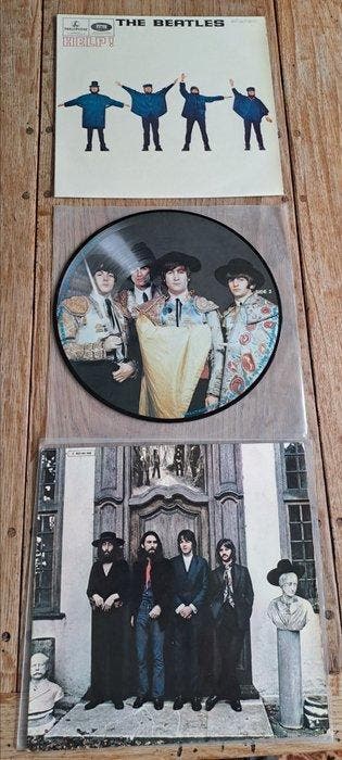 Beatles - 2 Albums and a Picture Disc with Interviews for, Nieuw in verpakking