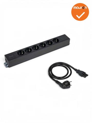 PLUX01 stekkerdoos - 6 stopcontacten - GST18 - 3 meter snoer, Werkplek, Ophalen of Verzenden, Gebruikt, Overige typen
