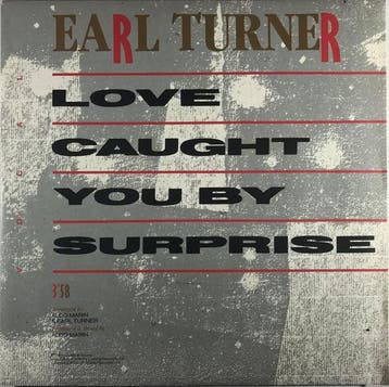 Earl Turner - Love Caught You By Surprise, Ophalen of Verzenden, Gebruikt