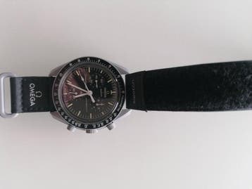 Omega x Swatch - MoonSwatch - Mission to the Moon - Zonder, Sieraden, Tassen en Uiterlijk, Horloges | Heren, Nieuw