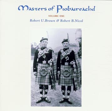 cd - robert u. brown &amp; robert b. nicol - MASTERS OF P..., Verzenden, Zo goed als nieuw