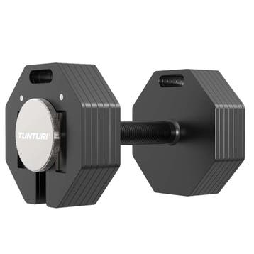 Tunturi Rapid Adjustable Dumbbell Set, 28kg, per piece, Sport en Fitness, Fitnessmaterialen, Verzenden, Nieuw, Dumbbell
