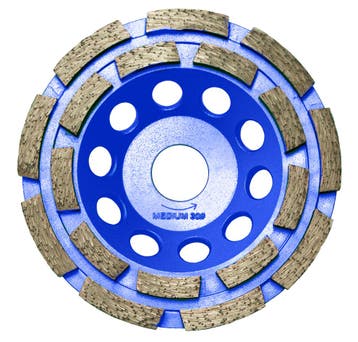 Komschijf Pristis segment 125 mm medium blauw, Ophalen of Verzenden, Overige typen