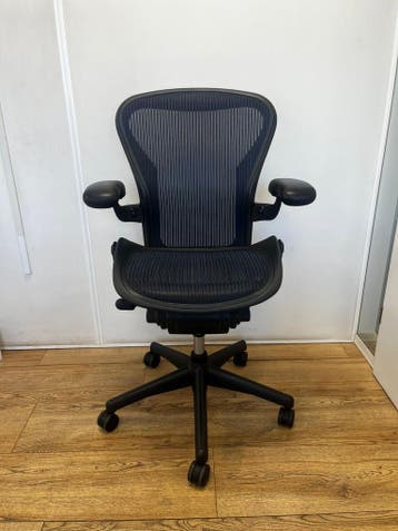 Herman Miller Aeron bureaustoel zgan - 500 stuks beschikbaar, Zo goed als nieuw, Bureaustoel, Ergonomisch, Verzenden