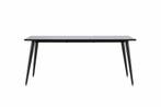 Eettafel - Auke - 180x90 cm - Zwart - Jörn, Verzenden, Nieuw