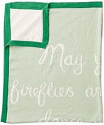 Bloomingville Mini - Baby Dekentje - Katoen - Wit/Mint, Verzenden, Nieuw