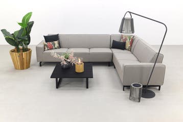 VDG Boavista/Cuba Sunbrella loungeset - Nature Grey -, Verzenden, Nieuw, Overige materialen, Loungeset