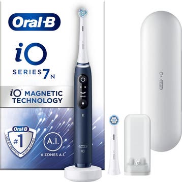 Oral-B iO 7N - Elektrische Tandenborstel - Blauw, Verzenden, Nieuw