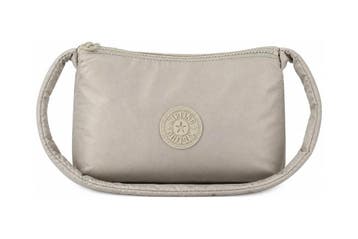 Kipling Schoudertas Beige, Verzenden, Zo goed als nieuw, Beige