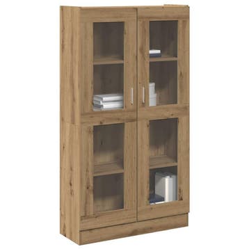 vidaXL Dressoir Artisan Eikenhout 82,5x30,5x150 cm Bewerkt, Huis en Inrichting, Minder dan 50 cm, Verzenden, Nieuw, 150 tot 200 cm