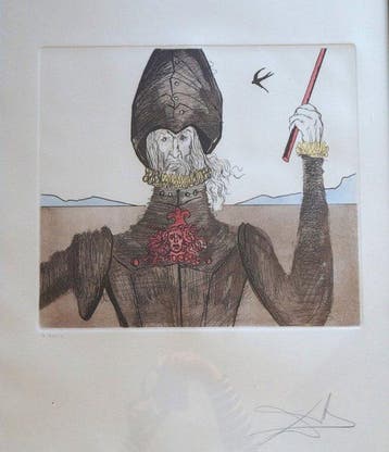 Salvador Dali (1904-1989) - Don Quixote - The Dreamer