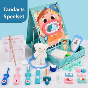Tandarts speelset - word een kleine tandarts!, Ophalen of Verzenden, Nieuw