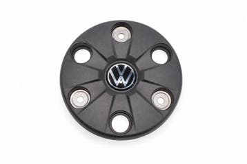 VW bedrijfswagens Crafter (SY) naafkap - zwart, Auto diversen, Ophalen of Verzenden, Nieuw