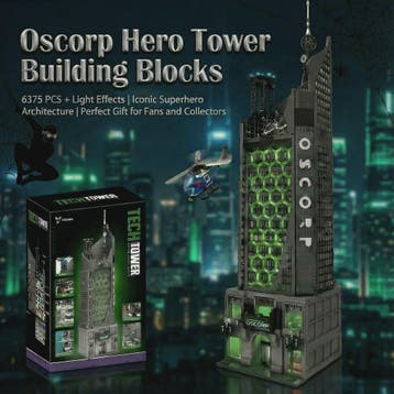 Oscorp Tower Bouwstenen Model Kit met Verlichting - 6375 Del