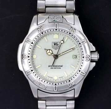 TAG Heuer - professional 200 meters - Zonder minimumprijs -