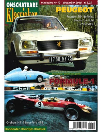 2018 ONSCHATBARE KLASSIEKER MAGAZINE 12 NEDERLANDS, Boeken, Auto's | Folders en Tijdschriften, Nieuw, Author