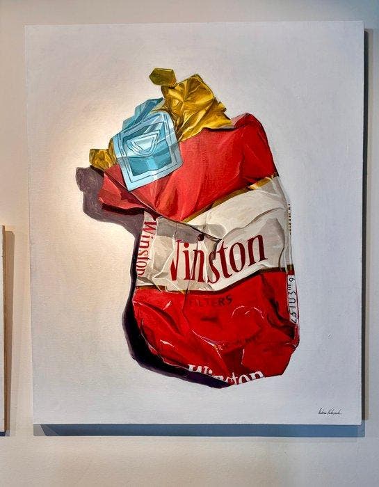 Antonio Valenzuela - Winston, Antiek en Kunst, Kunst | Schilderijen | Modern