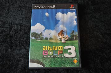 Everybodys Golf 3 SCPS 15016 Japan Playstation 2 PS2, Verzenden, Nieuw