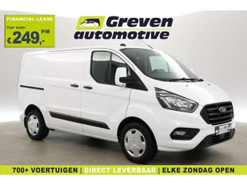 Ford Transit Custom 2.0 TDCI L1H1 | Airco | Cruise | 3, Euro 6, Wit, Nieuw, Ford