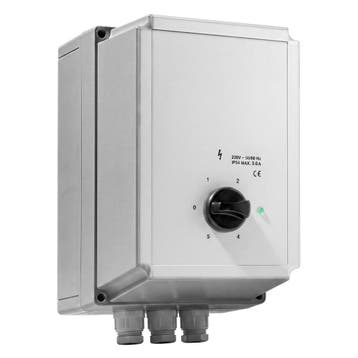 GGM Gastro | Toerentalregelaar met 5 standen - 230Volt - 3 |, Verzenden, Nieuw in verpakking