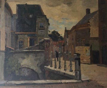 Herman Bogman Jr. (1890-1975) - Straat in Maastricht