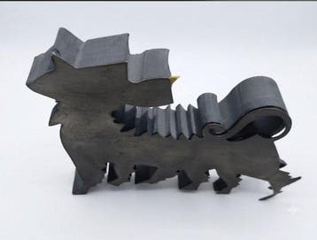 Eni - Hond Eni zes poten - Luigi Broggini - Reclamebord -