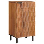 vidaXL Dressoir met opslag Acacia Bruine Afwerking 40 x 33 x, Verzenden, Nieuw