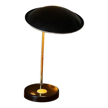 Tafellamp - Verguld messing - Deense Bauhaus-lamp, Antiek en Kunst, Antiek | Lampen